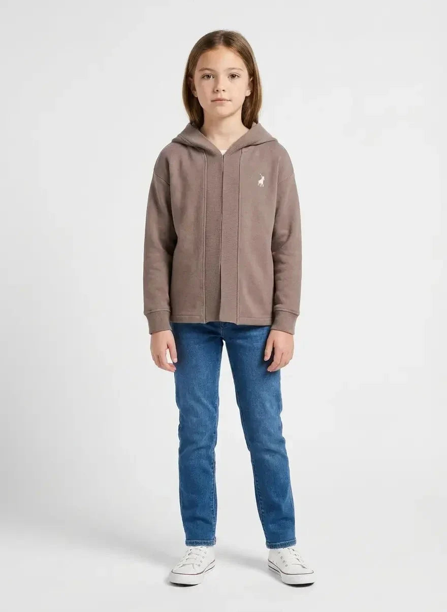 Polo Girls Kim Panel Iron Hoodie