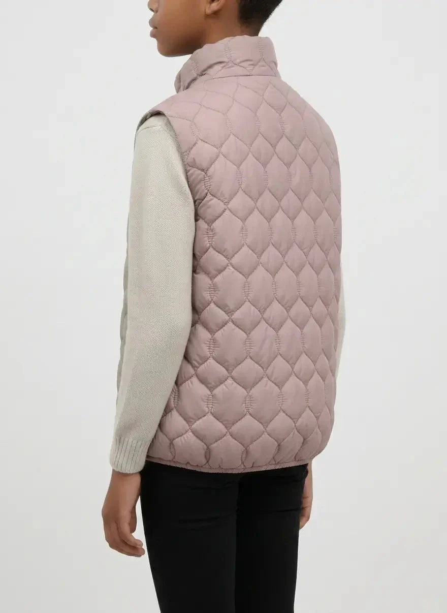 Polo Girls Payton Rose Taupe Puffer Jacket - view 8