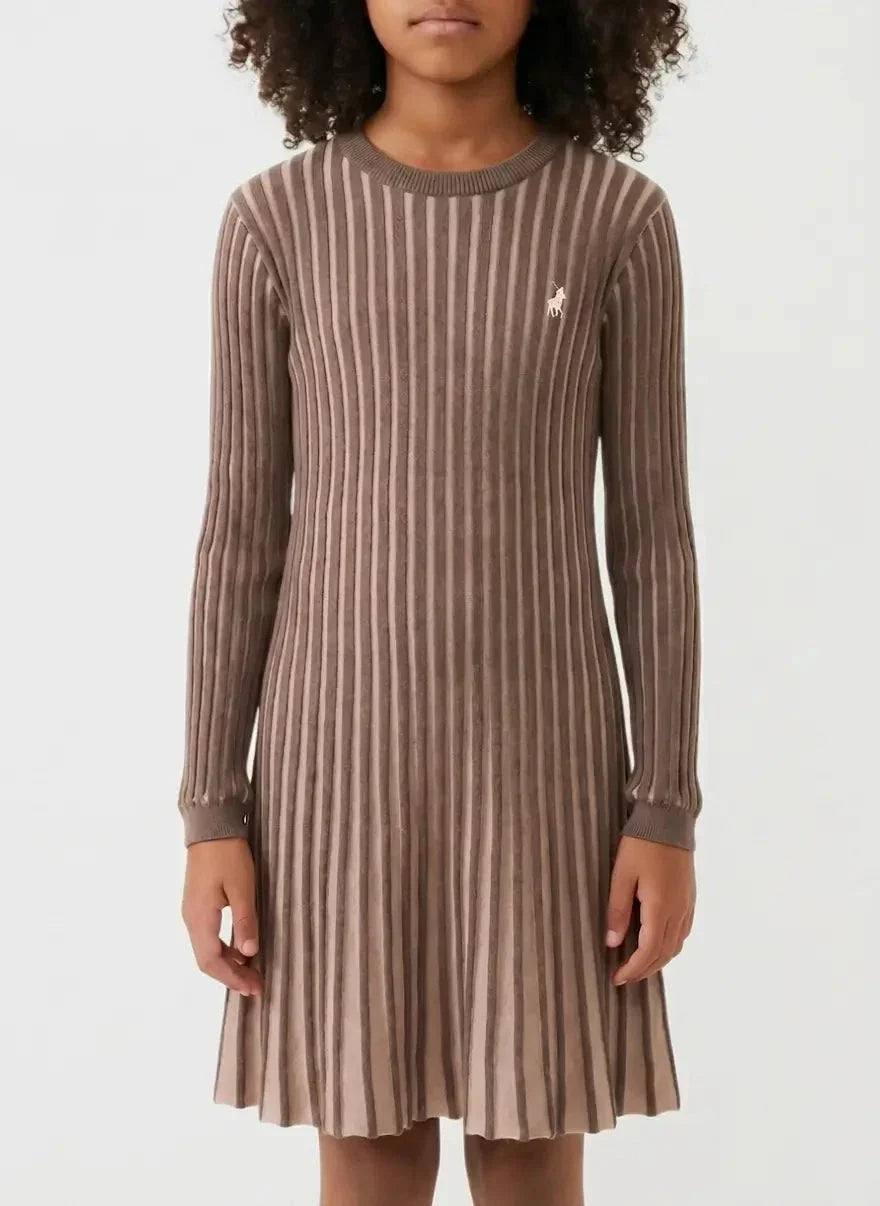 Polo Girls Rebecca Iron Knitted Dress