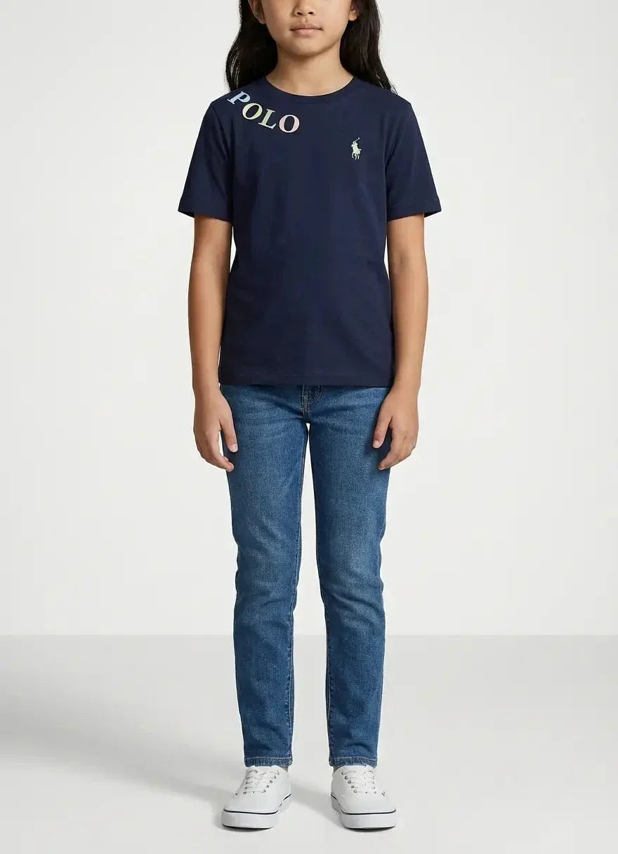 Polo Girls Toni Navy Blouson T-Shirt