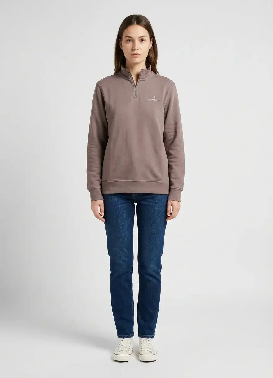 Polo Harper Quarter Zip Iron Track Top
