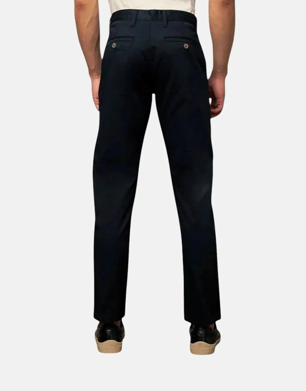 Polo Milan Straight Leg Black Chino Pants - view 2