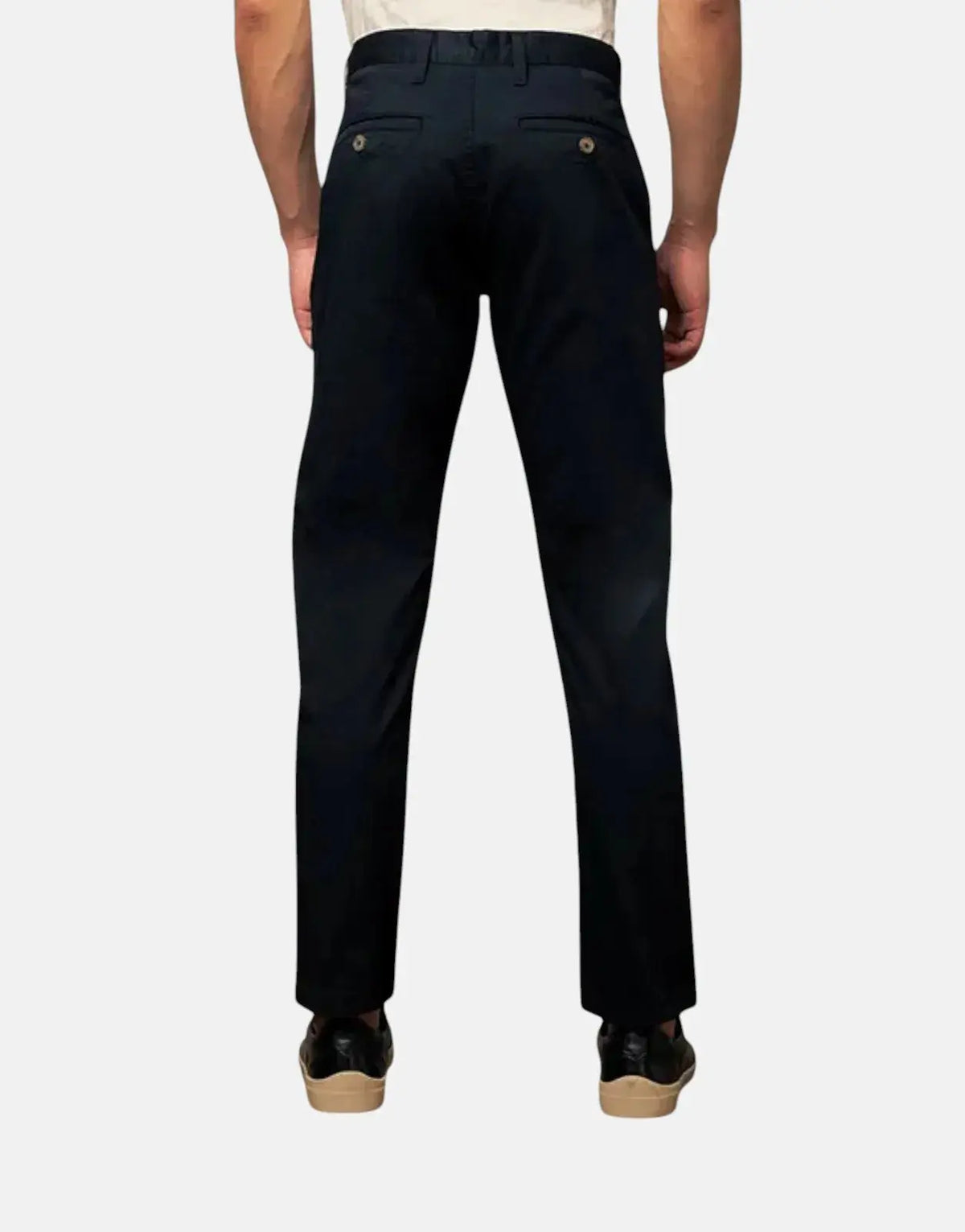 Polo Milan Straight Leg Black Chino Pants - view 2