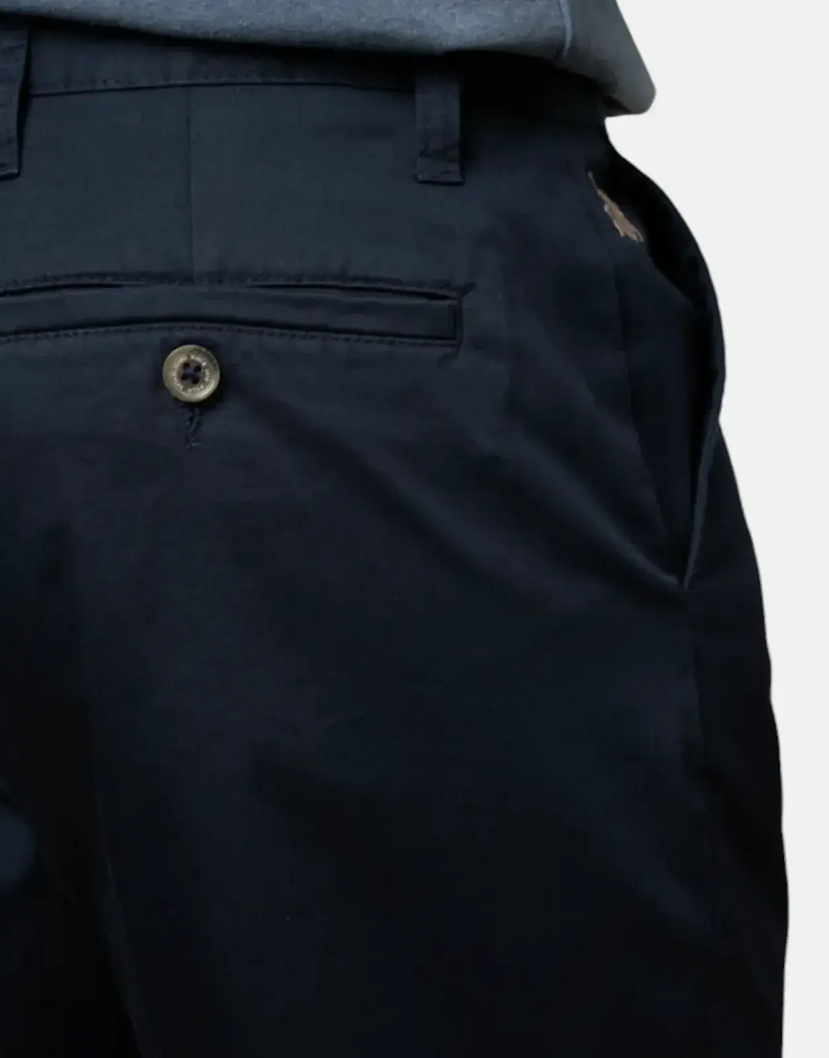 Polo Milan Straight Leg Navy Chino - view 3