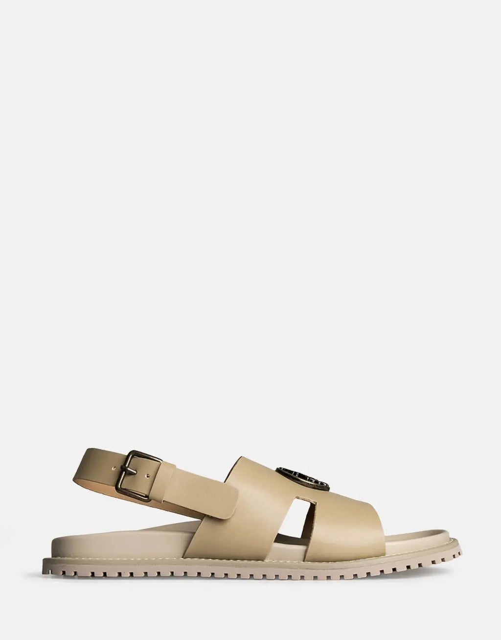 Polo Moulded Trim Taupe Mens Sandals - view 2
