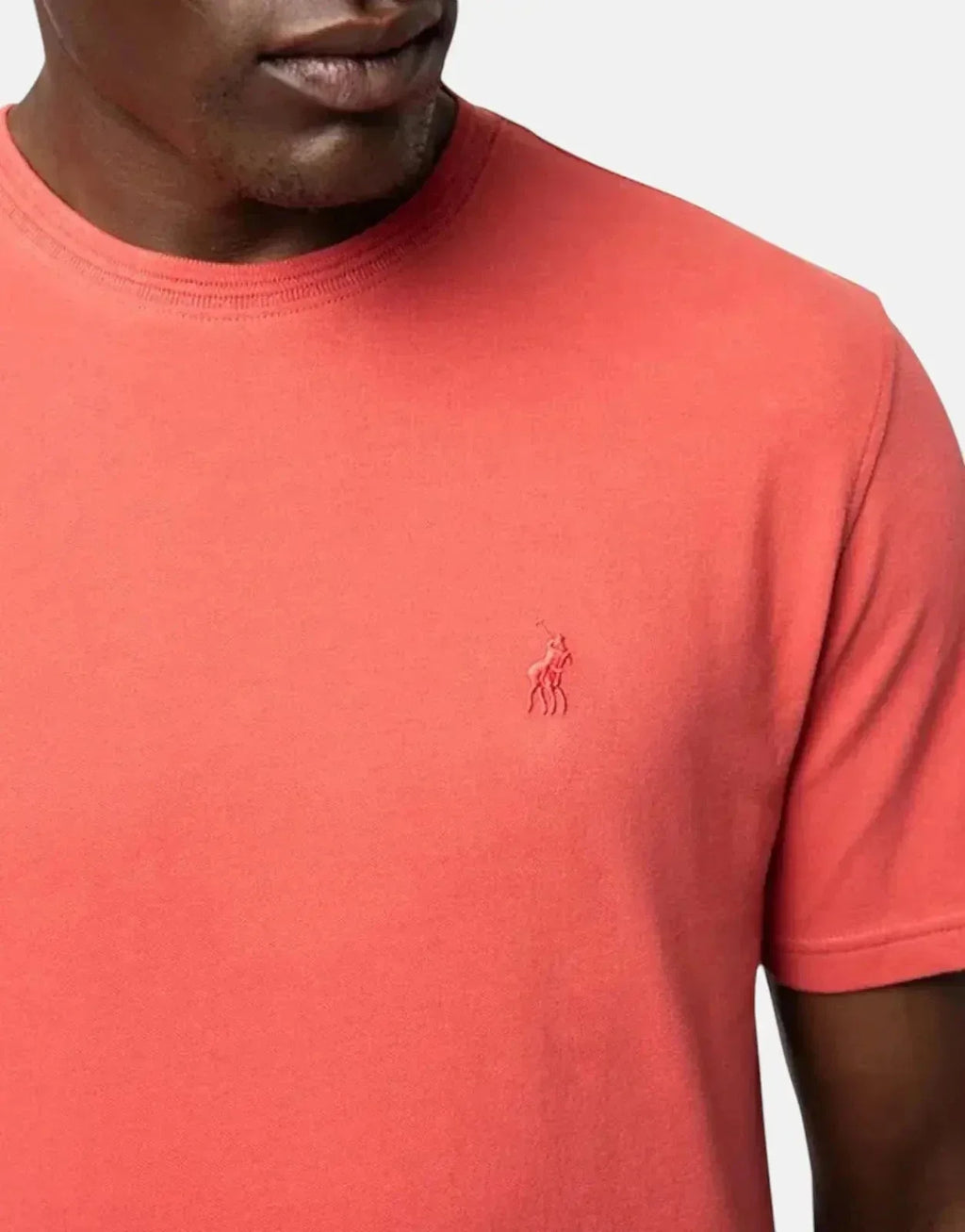 Polo Pique Dark Pink T-Shirt - view 4