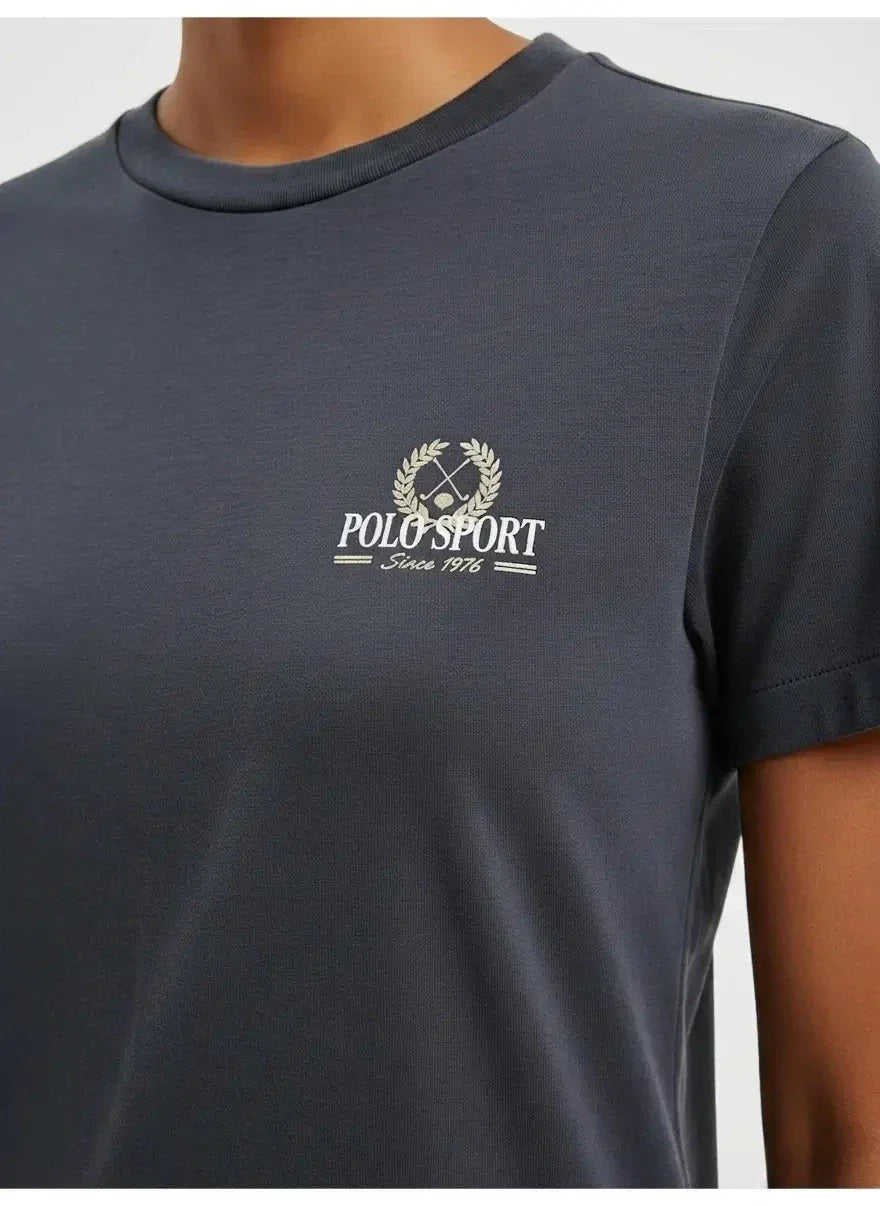 Polo Sloane Crest Carbon T-Shirt - view 2
