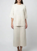 Polo Tiffany Oatmeal Knitted Top