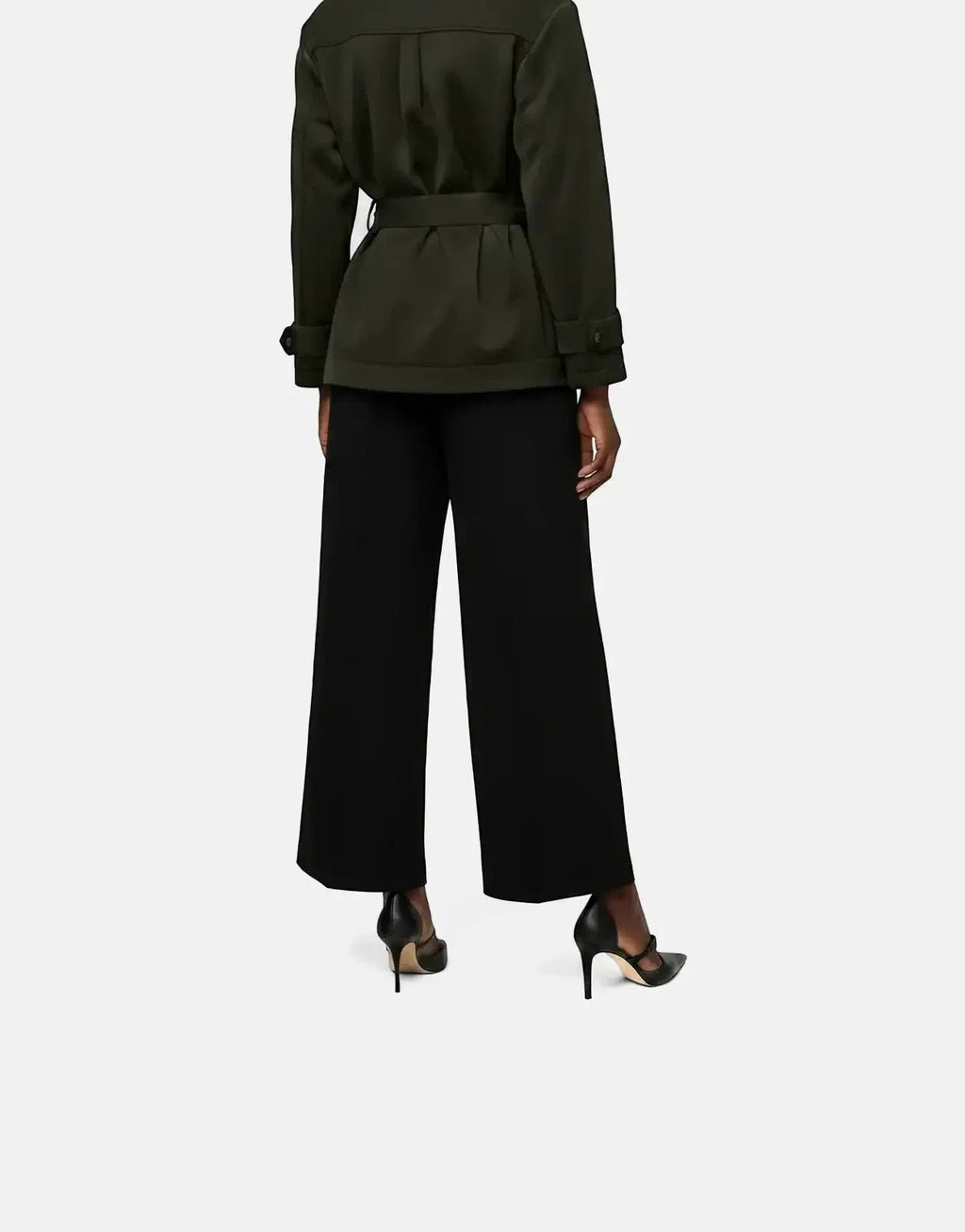 Polo Yuri Olive Wool Jacket - view 3