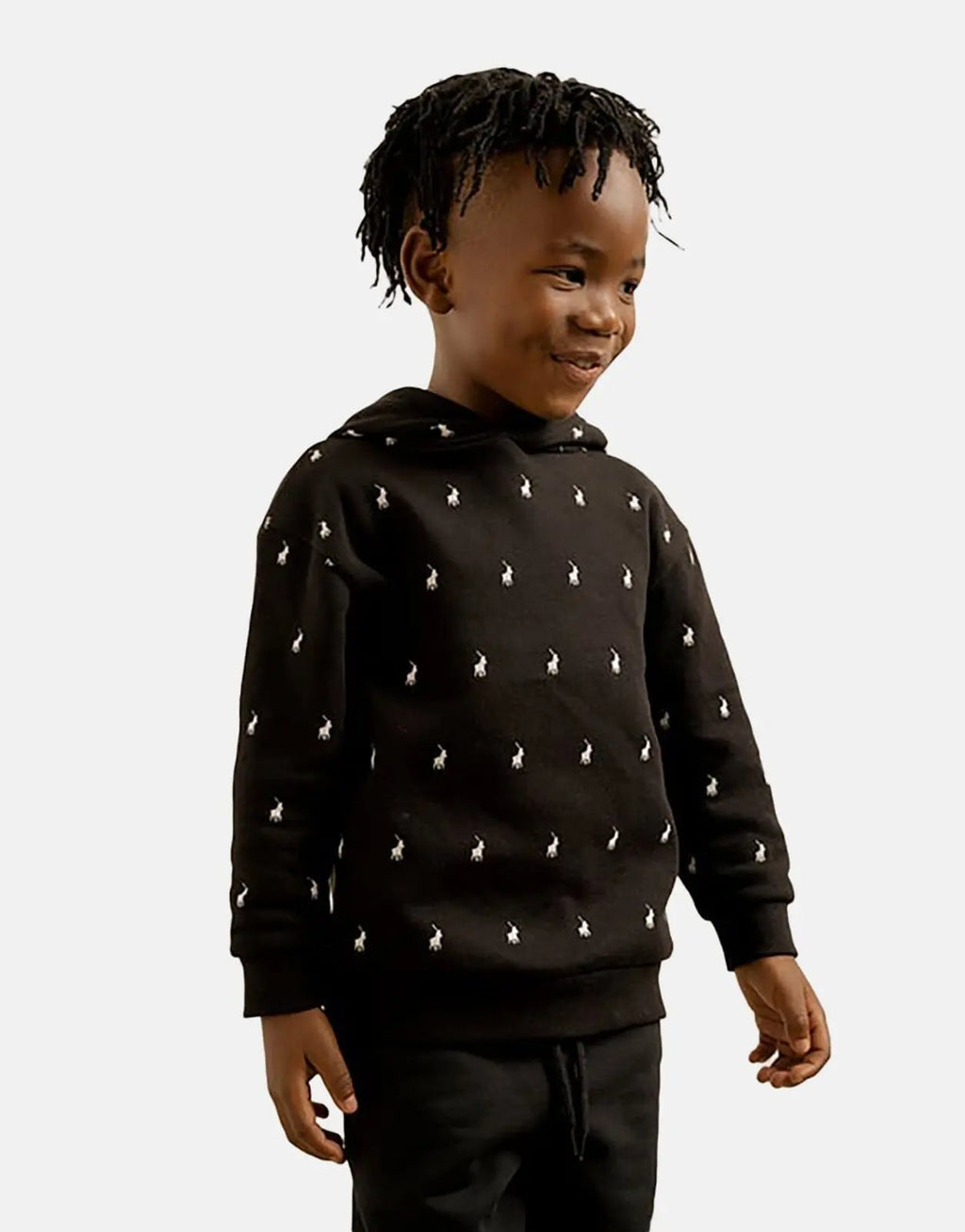 Polo Blake Monogram Black Hoody - view 2