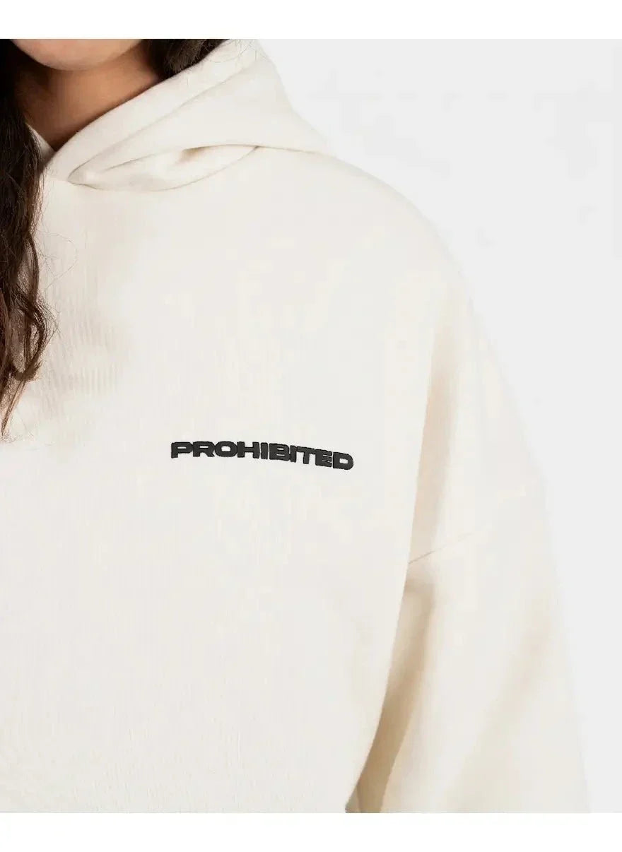 Prohibited 10110 Cream Hoodie - view 7