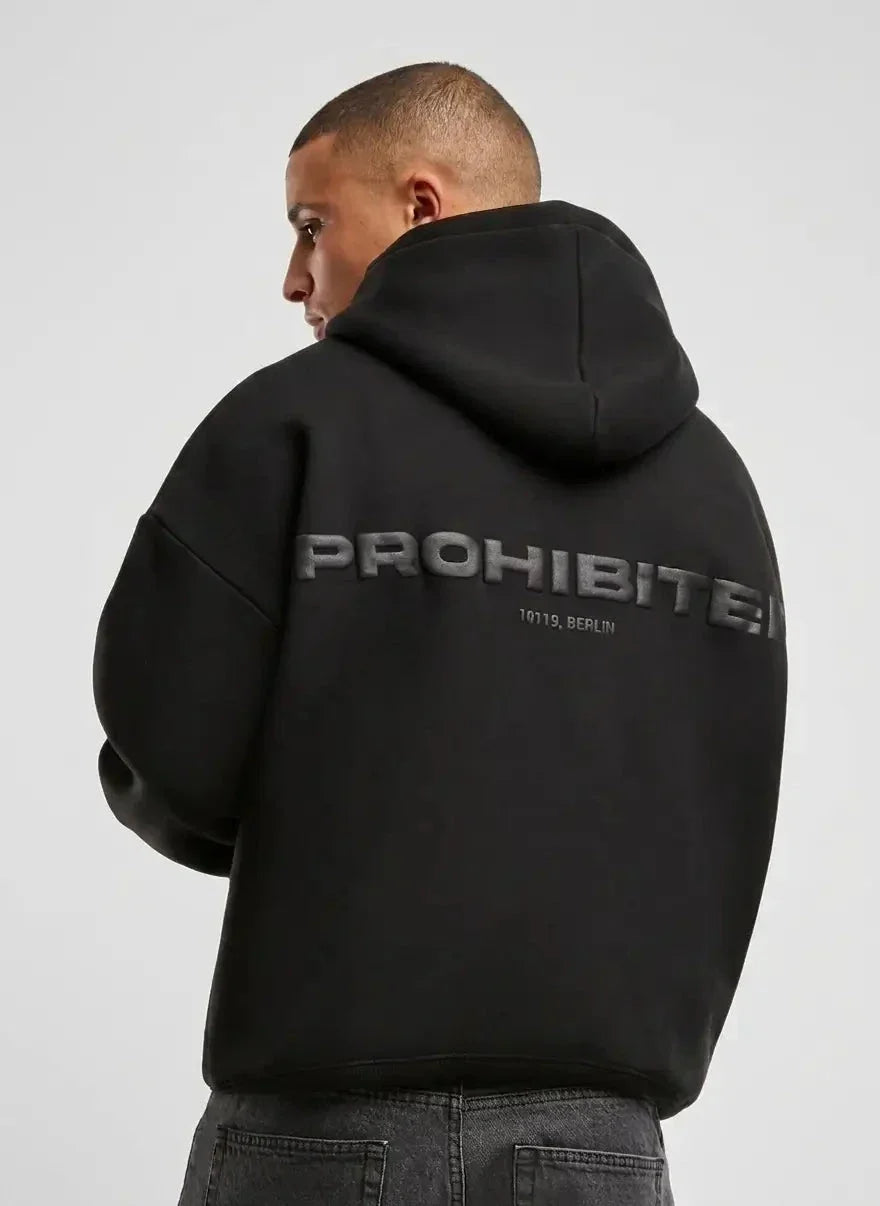 Prohibited 10119 Black Hoodie - view 2