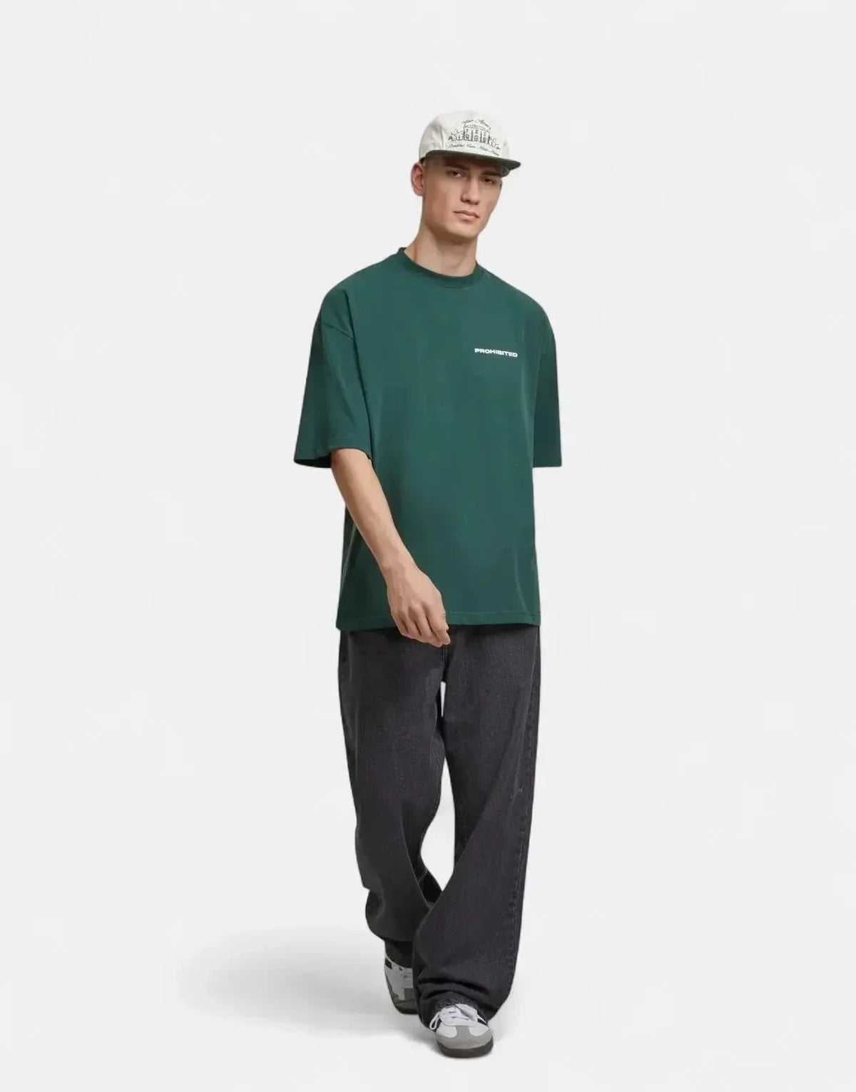 Prohibited 10119 British Racing Green T-Shirt - view 3