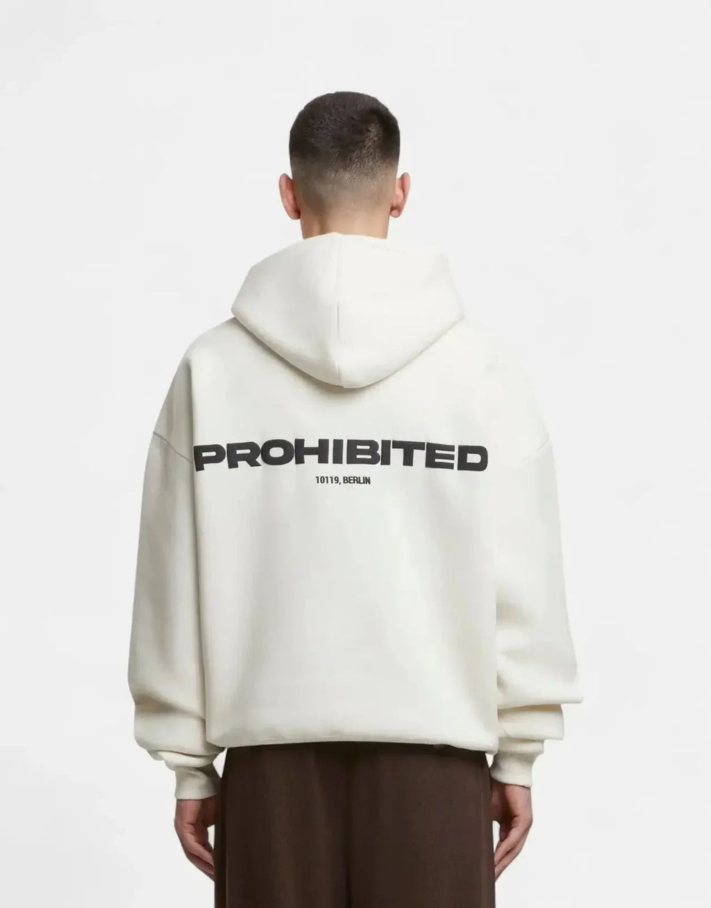 Prohibited 10119 Cream Hoodie - view 2