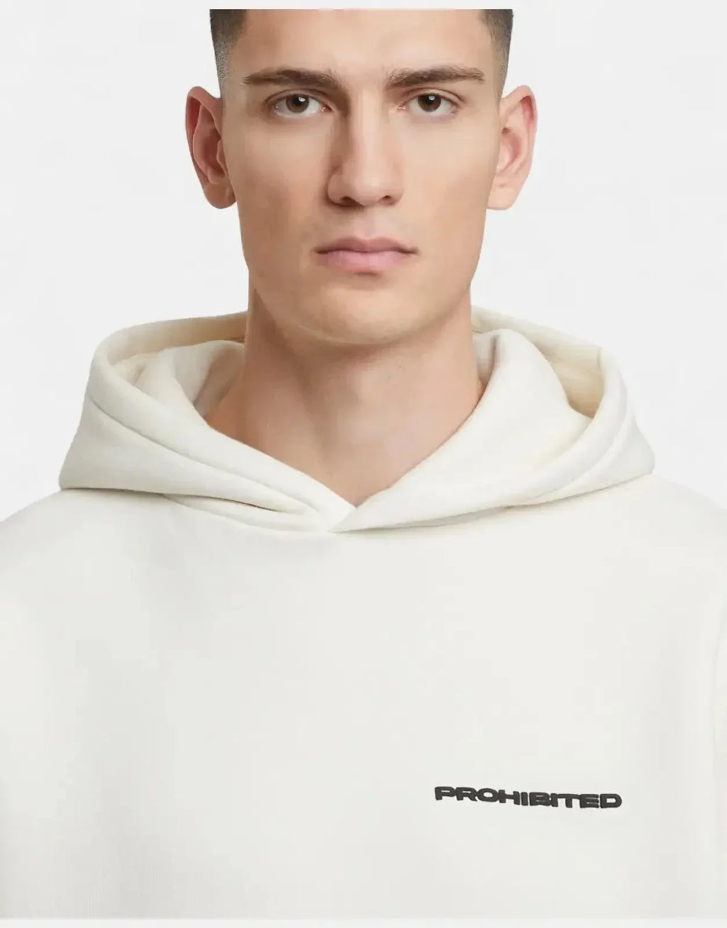 Prohibited 10119 Cream Hoodie - view 3