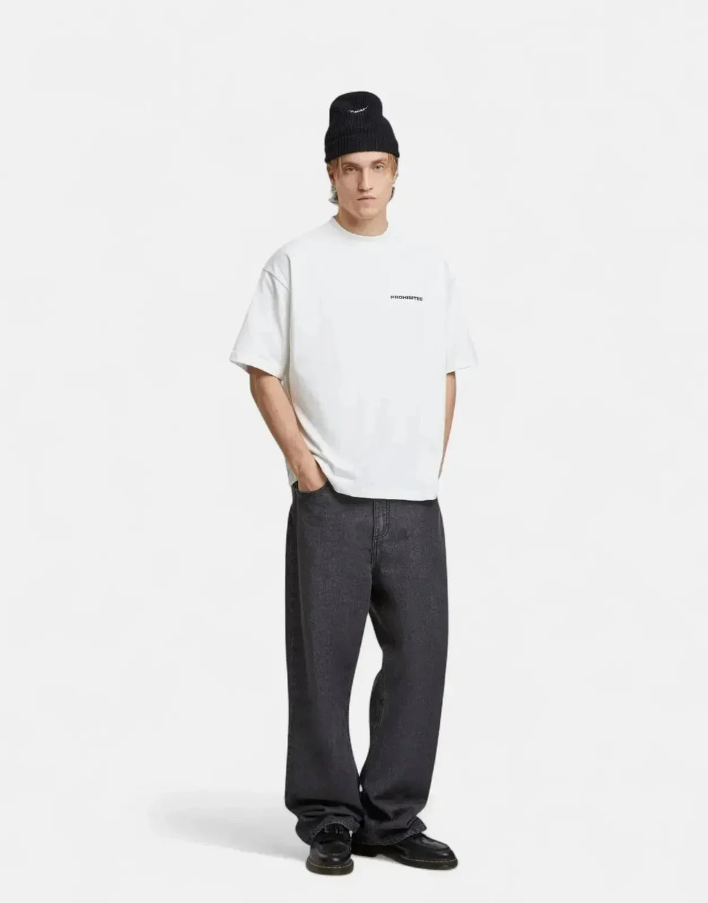 Prohibited 10119 Off-White T-Shirt - view 3