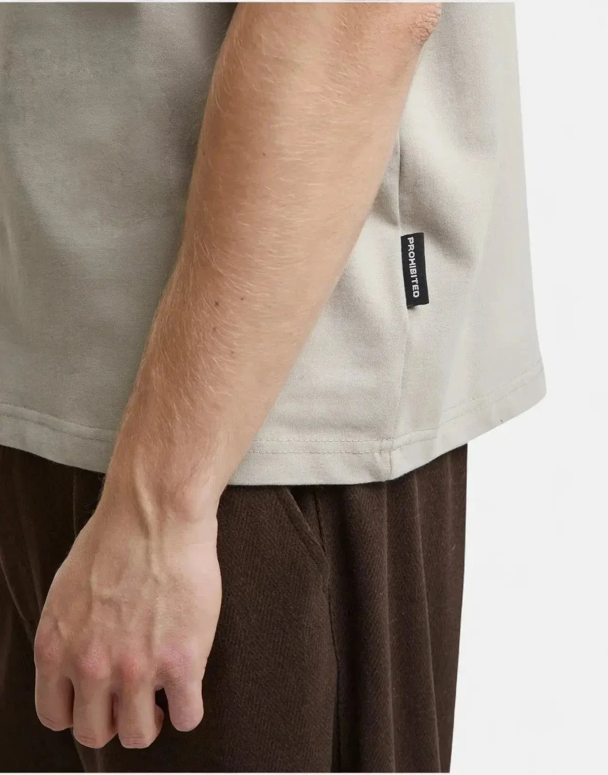 Prohibited 10119 Sand T-Shirt - view 5