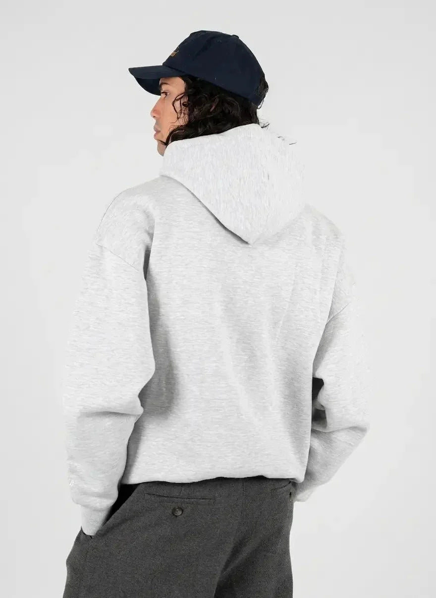 Prohibited Berlin Grey Melange Hoodie - view 2