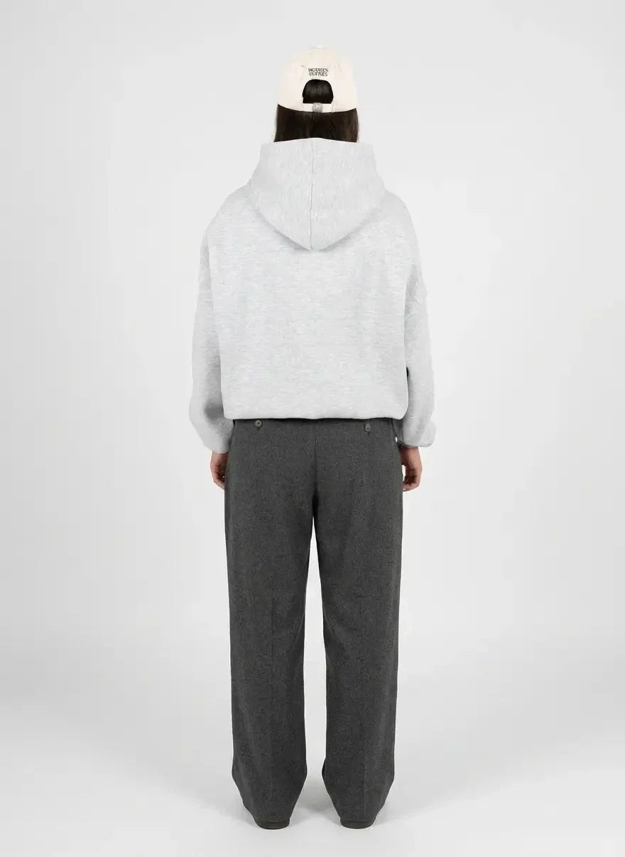 Prohibited Berlin Grey Melange Hoodie - view 4