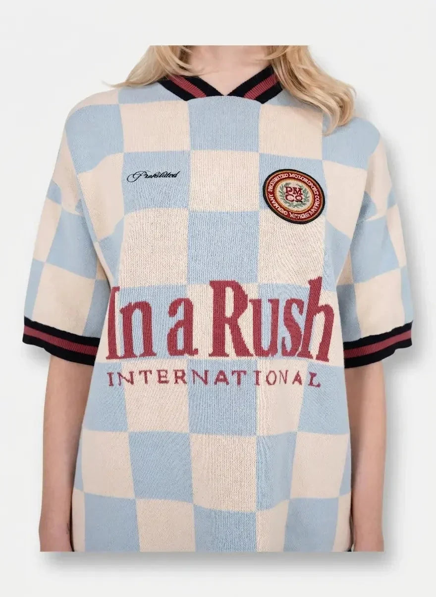 Prohibited Blue Knit Trikot - view 3