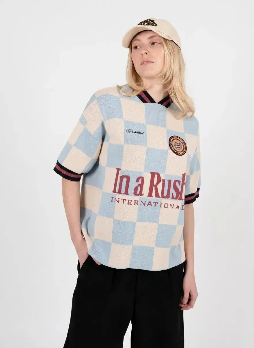 Prohibited Blue Knit Trikot - view 5