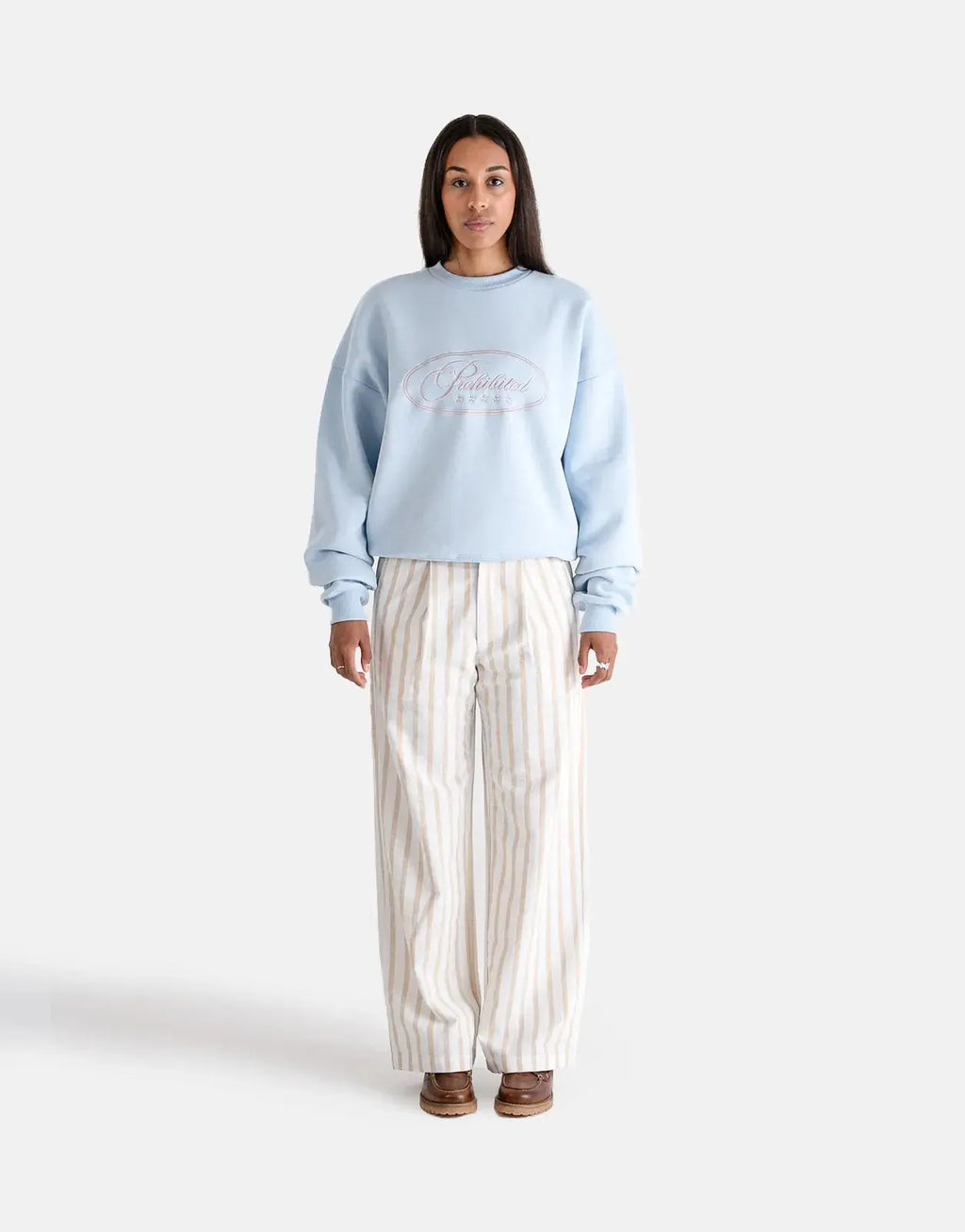 Prohibited Five Star Blue Crew Neck - view 4
