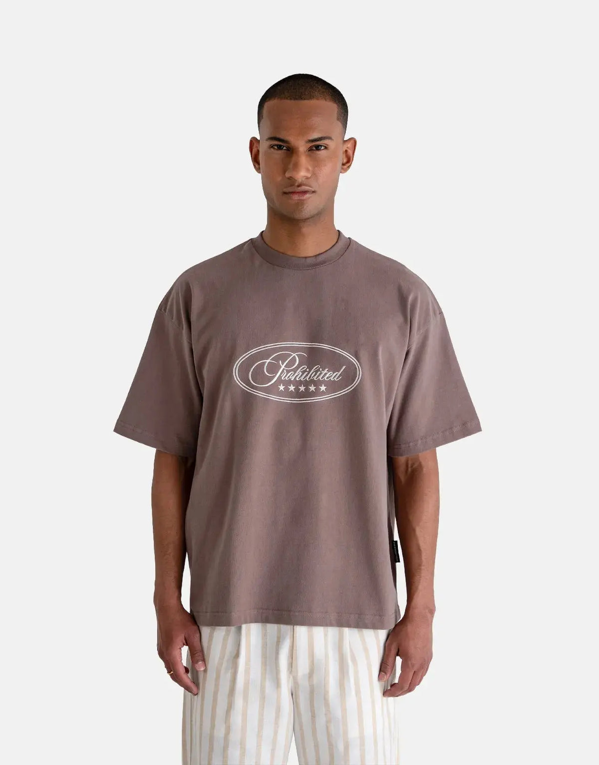 Prohibited Five Star Grey T-Shirt