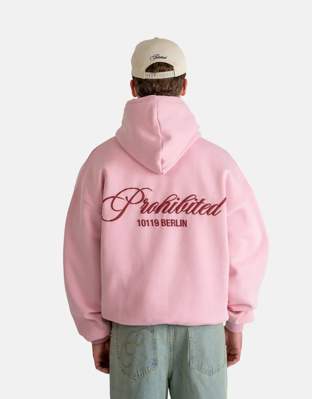 Prohibited Hometown Cherry Pink Hoodie - view 3