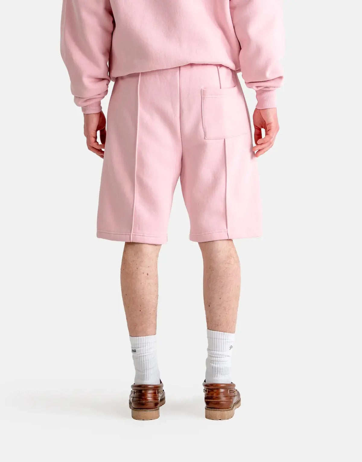 Prohibited Hometown Cherry Pink Sweatshorts - view 3