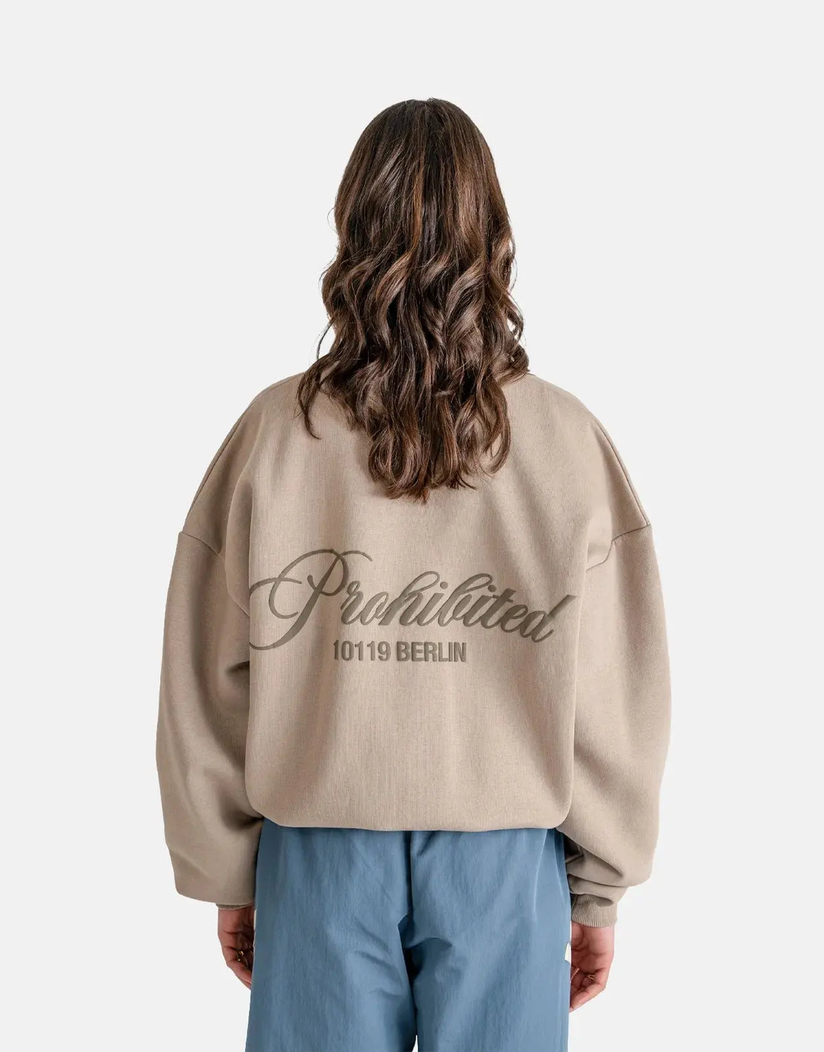Prohibited Hometown Dust Grey Crew Neck - view 2