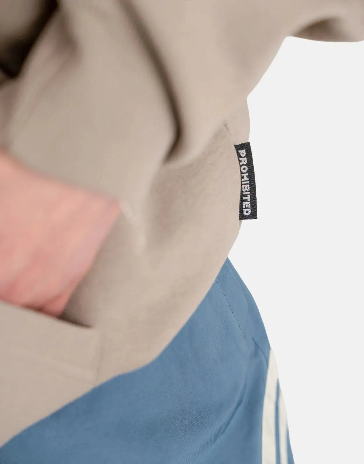Prohibited Hometown Dust Grey Hoodie - view 7