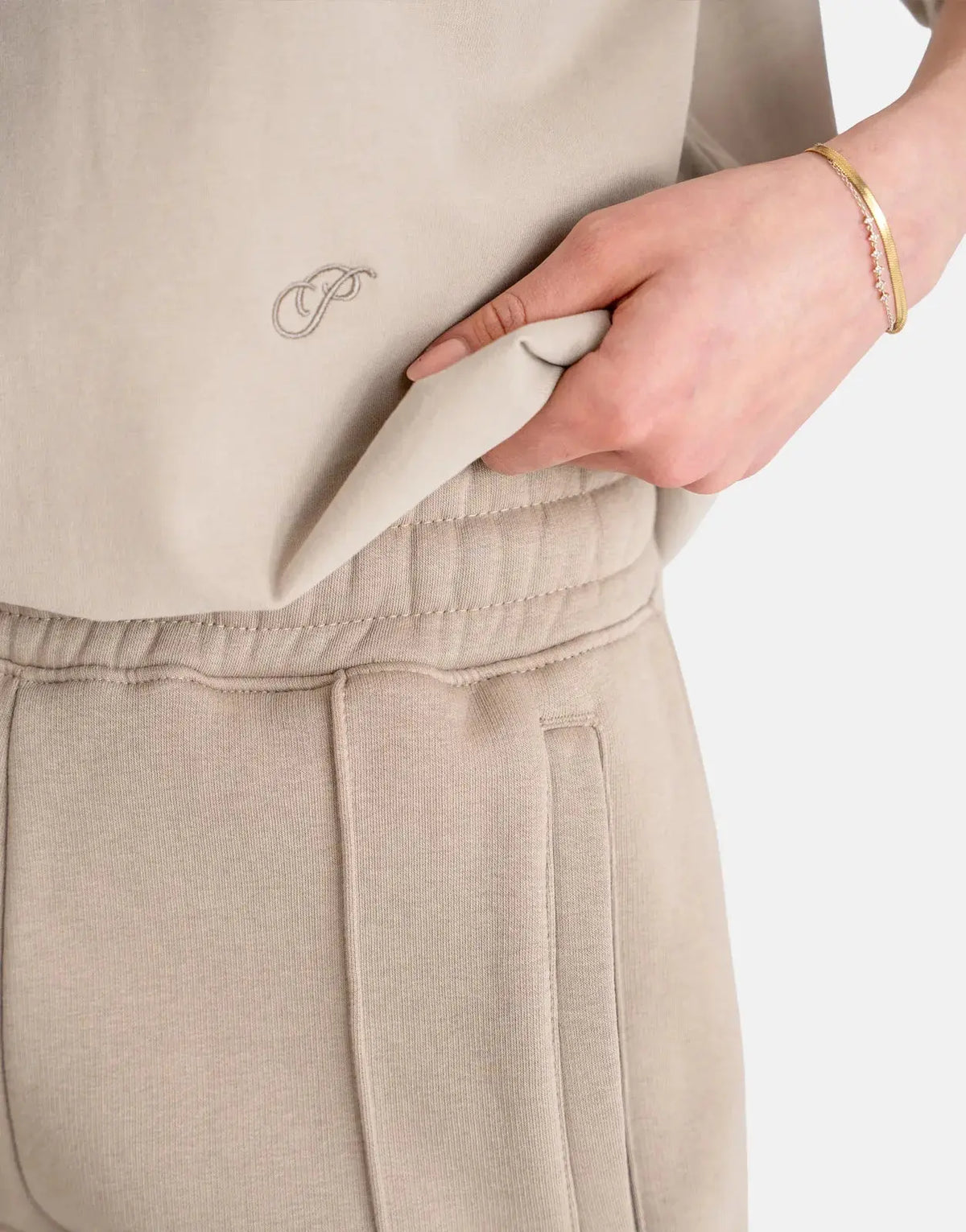 Prohibited Hometown Dust Grey Sweatshorts - view 7