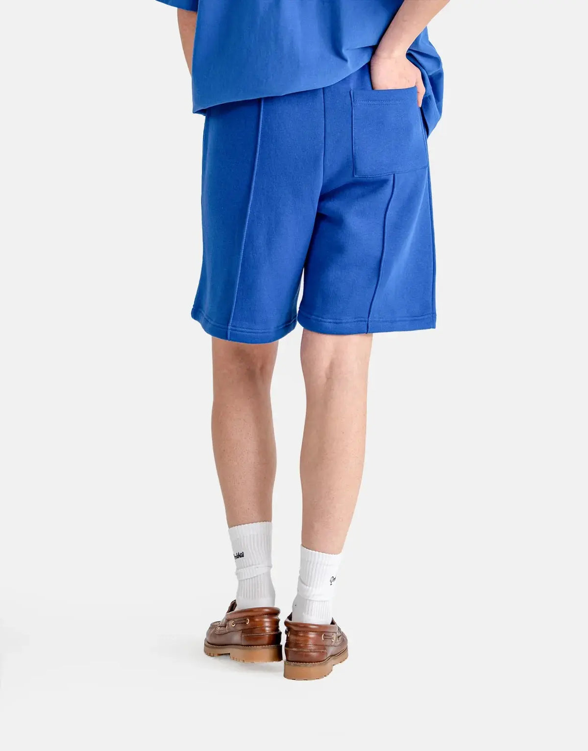 Prohibited Hometown Royal Blue Sweatshorts - view 4