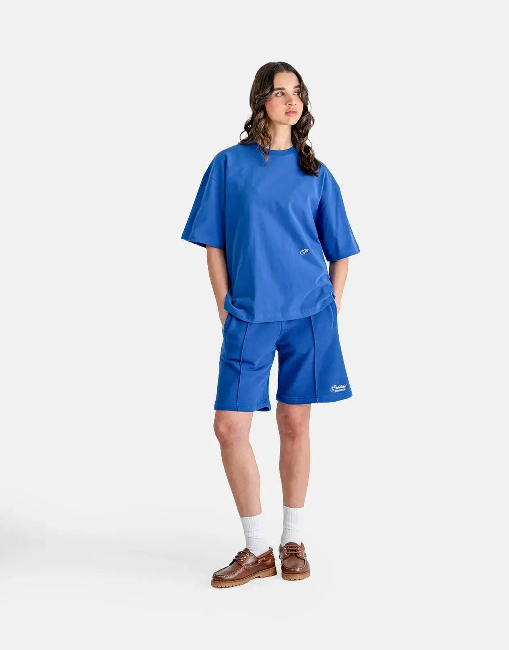 Prohibited Hometown Royal Blue Sweatshorts - view 6