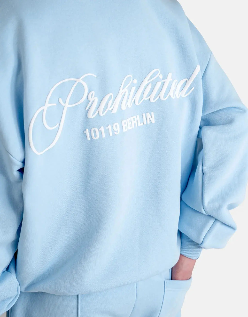 Prohibited Hometown Sky Blue Crew Neck - view 2