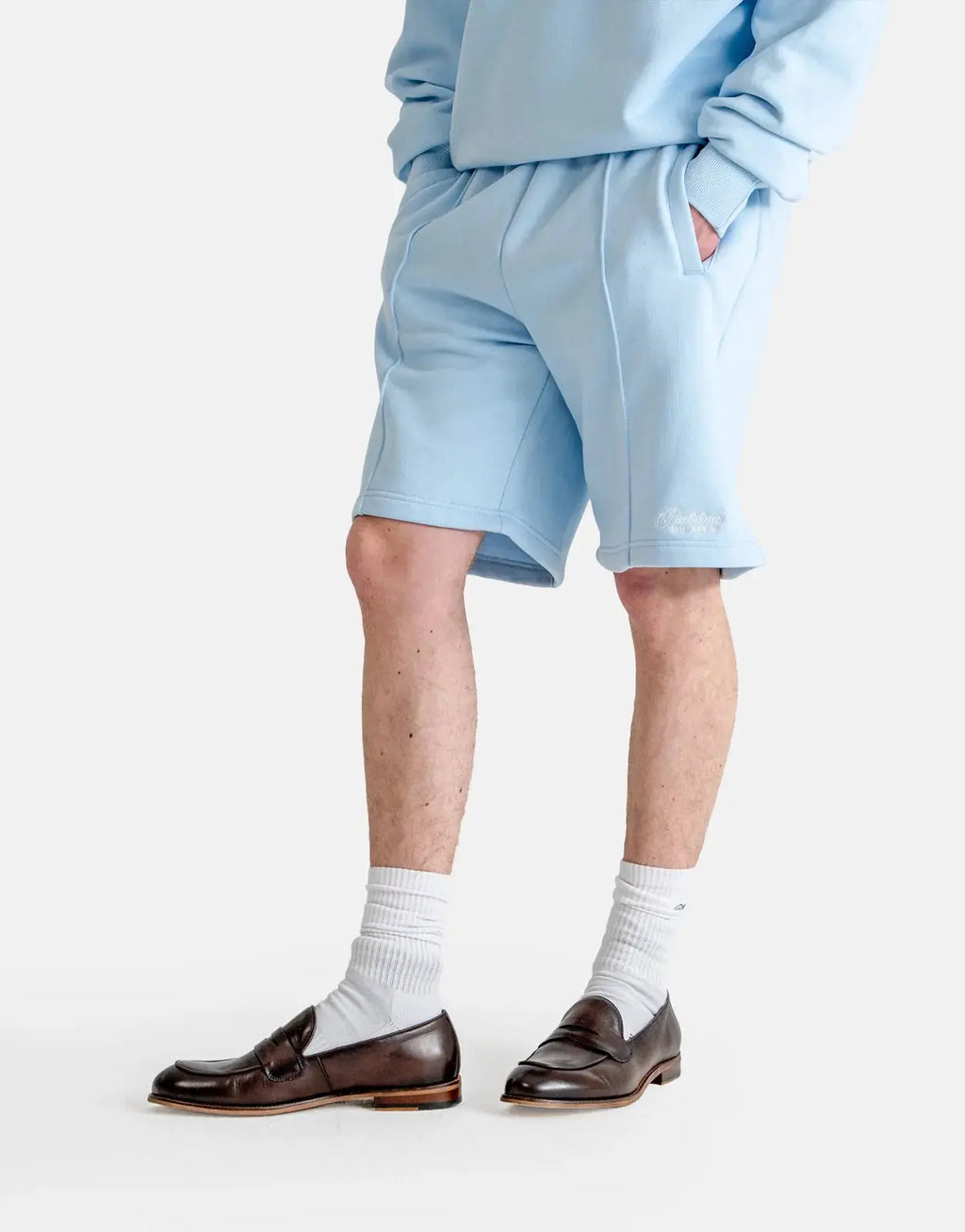 Prohibited Hometown Sky Blue Sweatshorts