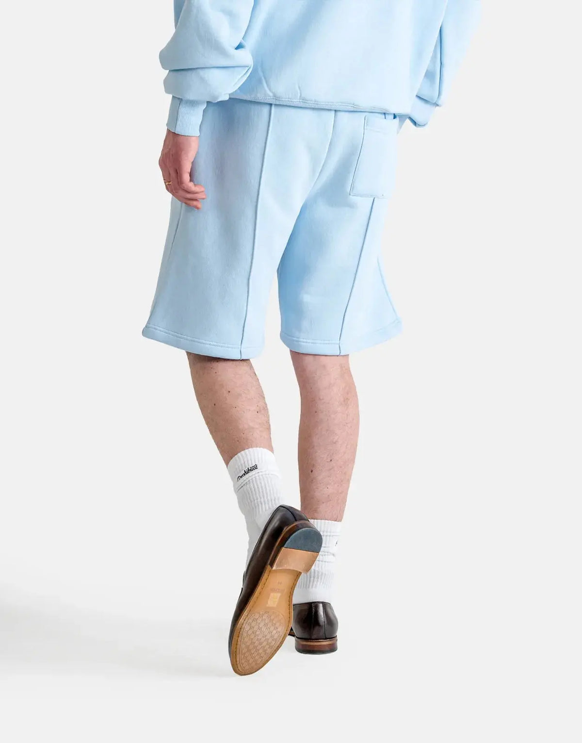 Prohibited Hometown Sky Blue Sweatshorts - view 3