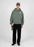 Prohibited Horse Racer Green Hoodie