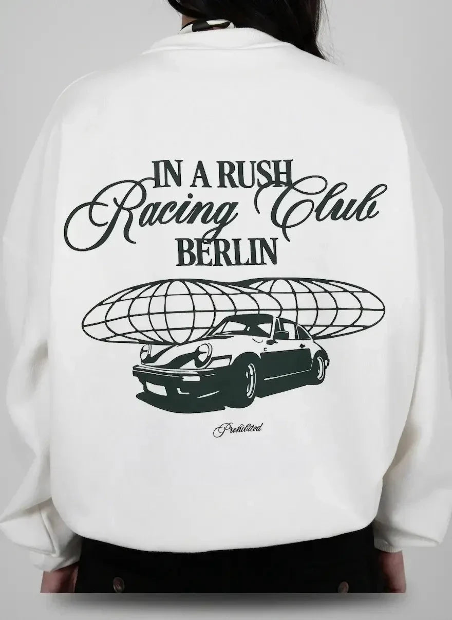 Prohibited In A Rush Crew Neck Offwhite T-Shirt - view 3