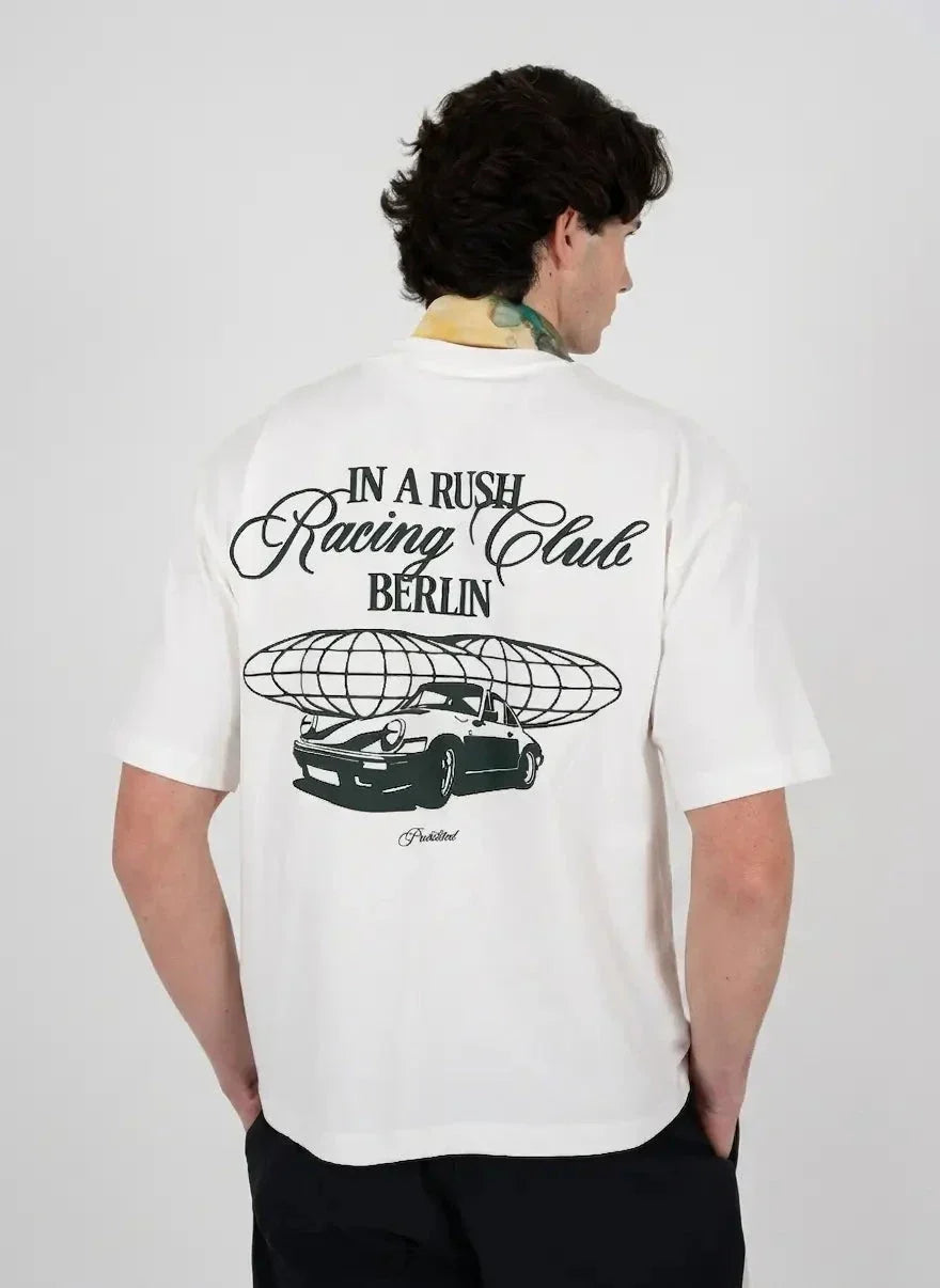 Prohibited In A Rush OffWhite T-Shirt - view 2