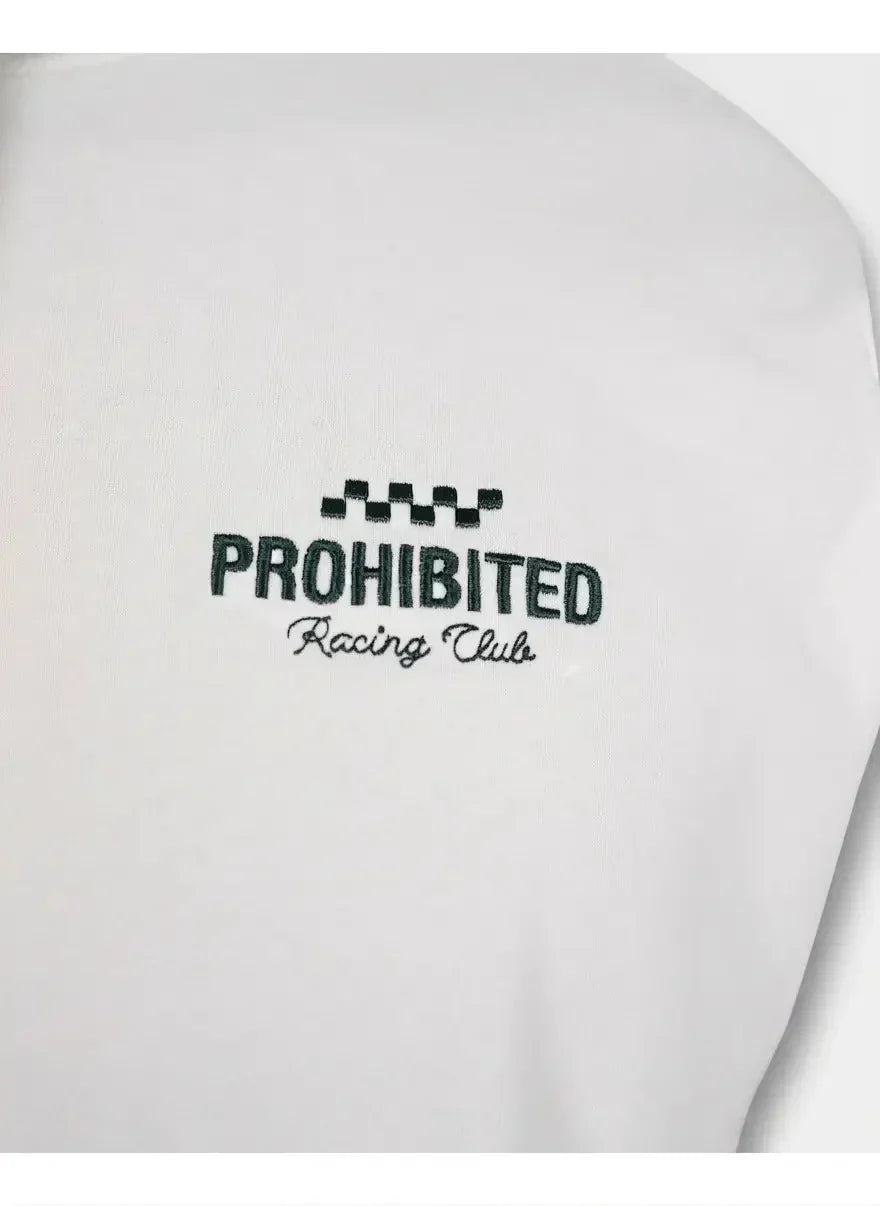 Prohibited In A Rush OffWhite T-Shirt - view 3