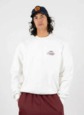 Prohibited Leaf Crew Neck Offwhite Sweatshirt