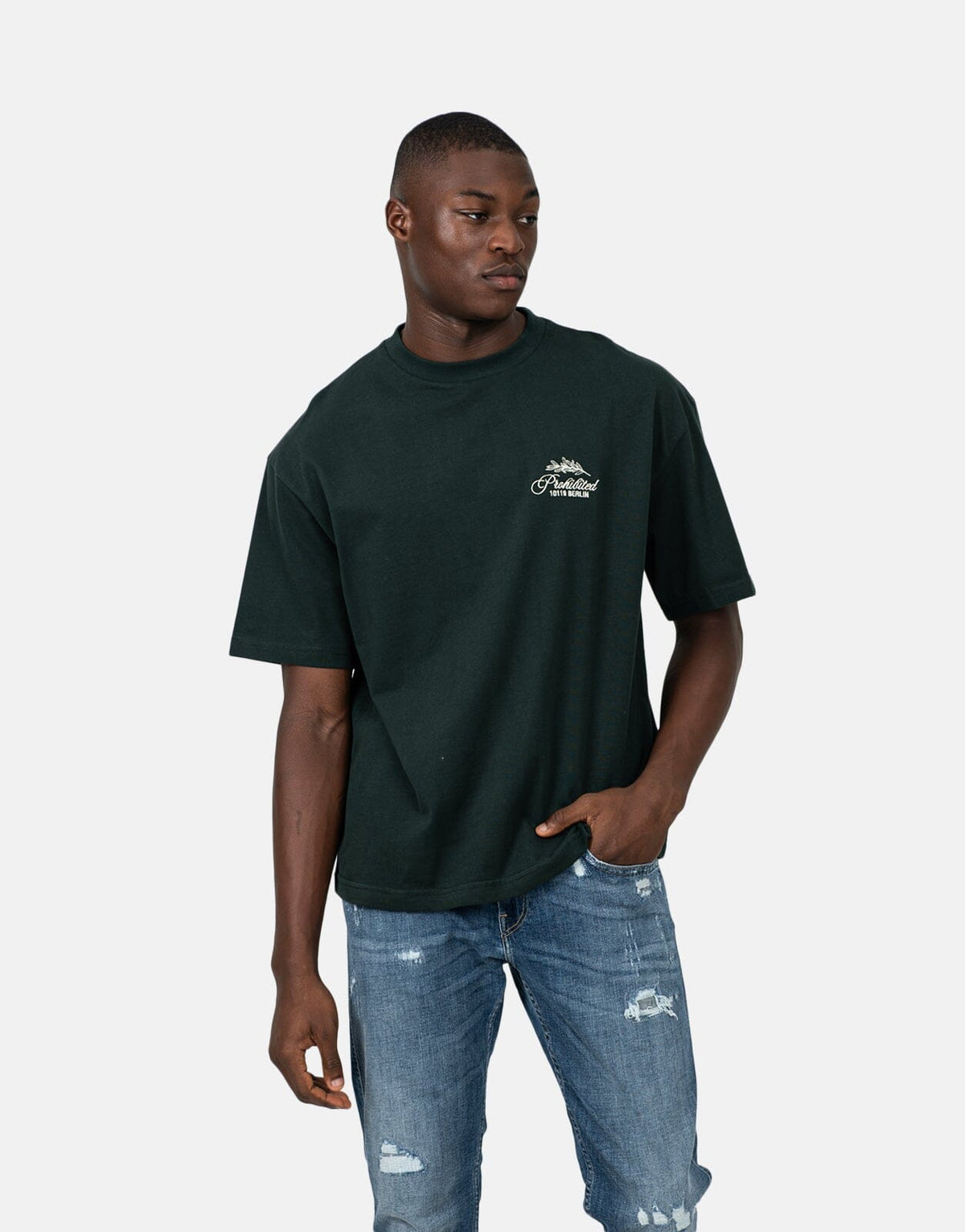 Prohibited Leaf Green T-Shirt