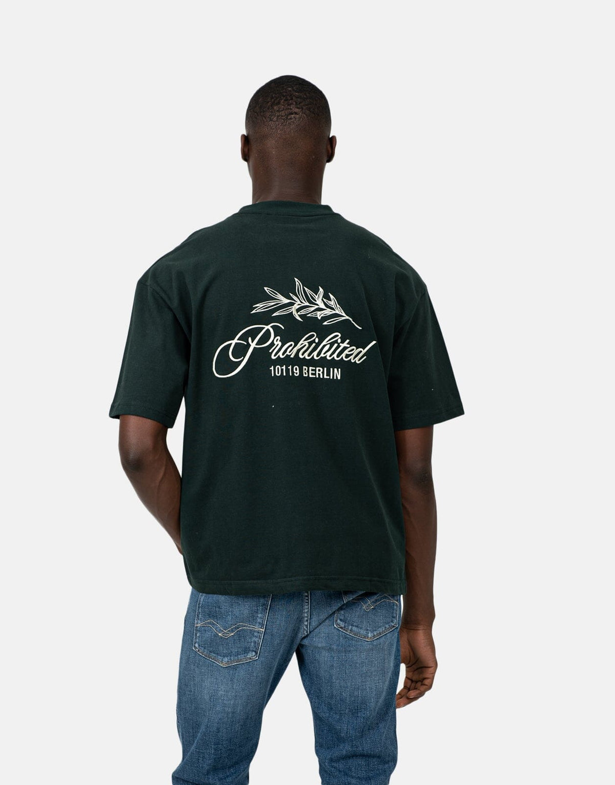 Prohibited Leaf Green T-Shirt - view 2
