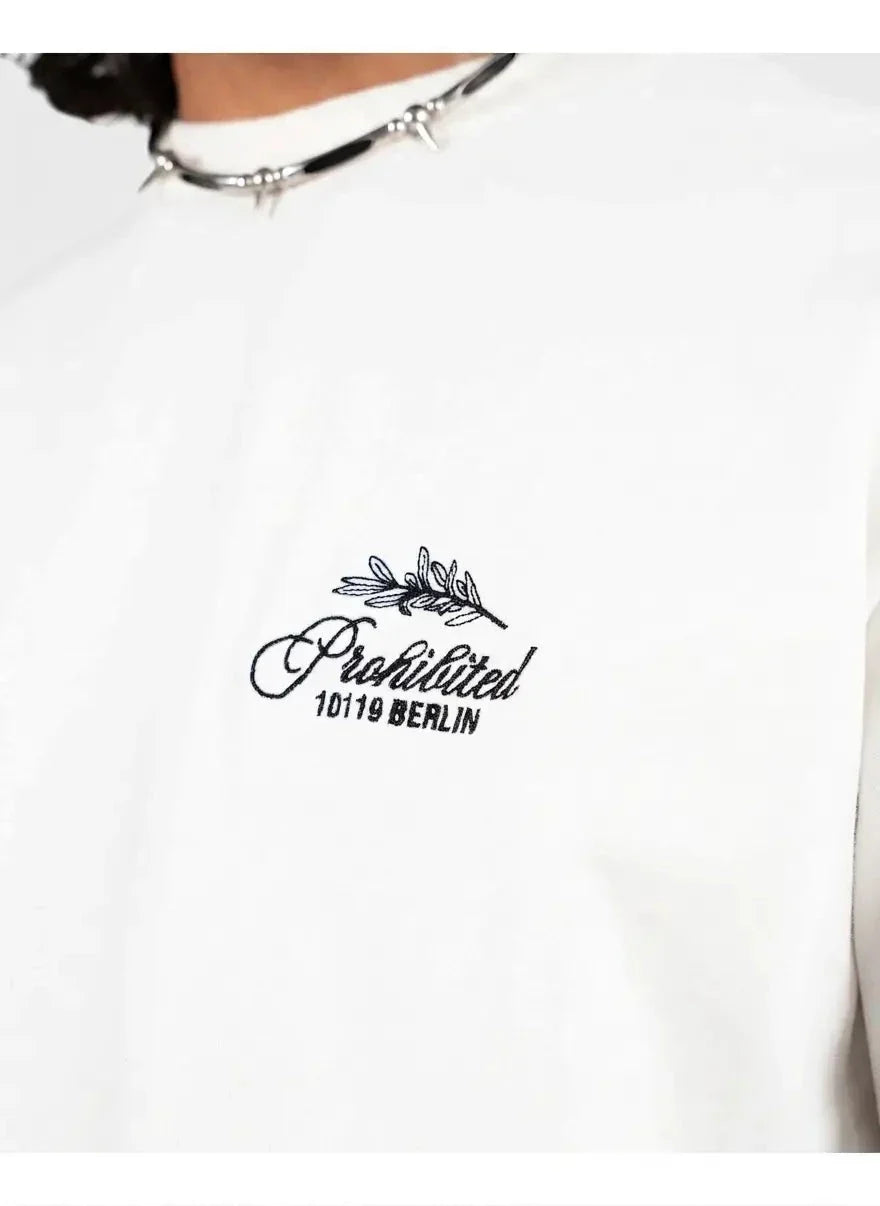 Prohibited Leaf Offwhite T-Shirt - view 3
