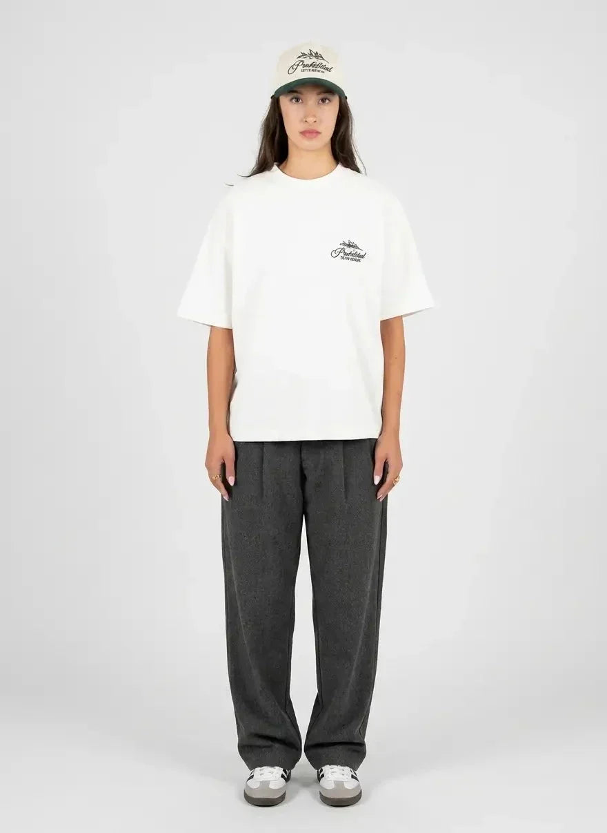 Prohibited Leaf Offwhite T-Shirt - view 5