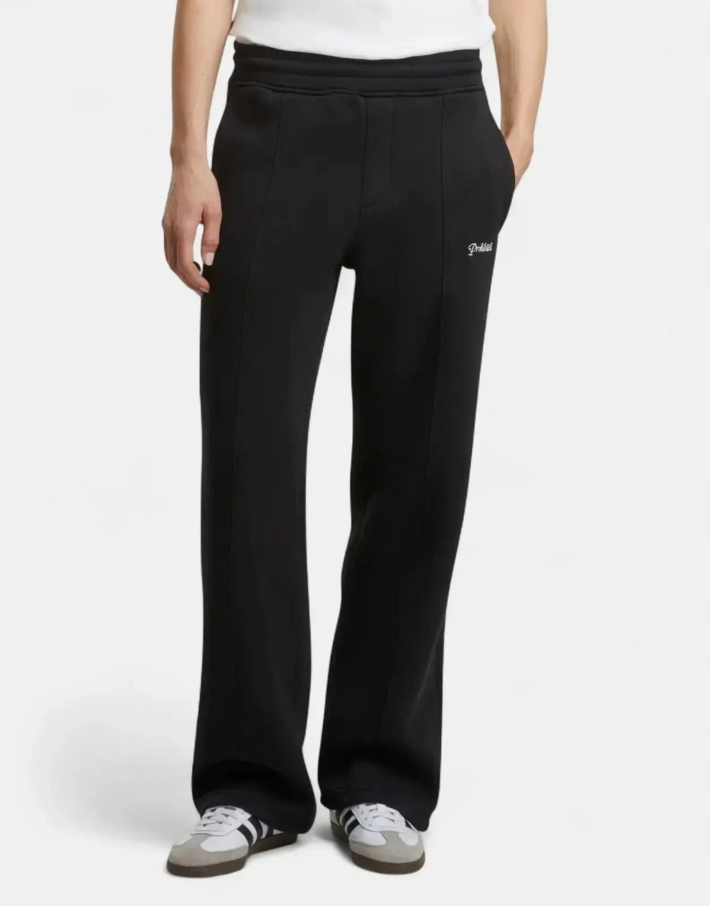 Prohibited Loose Black Sweatpants