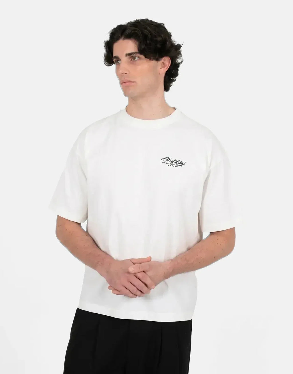 Prohibited Oldtimer Race Offwhite T-Shirt
