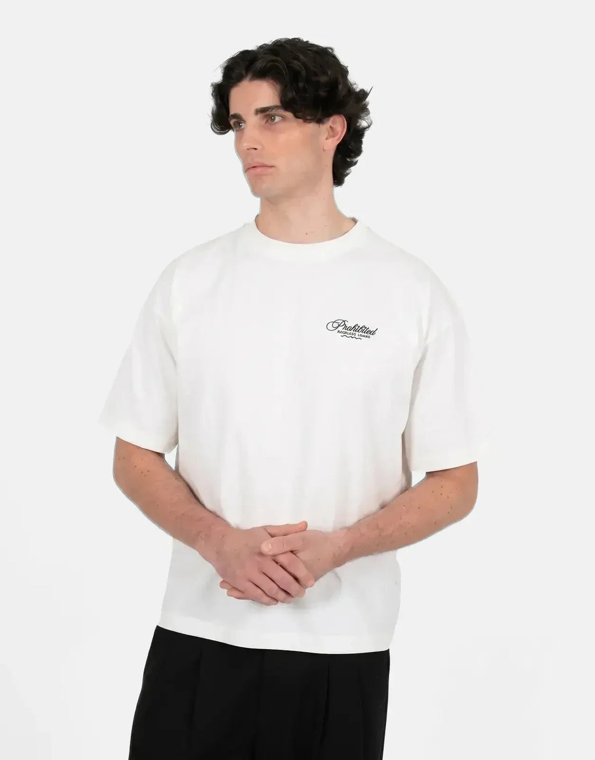 Prohibited Oldtimer Race Offwhite T-Shirt