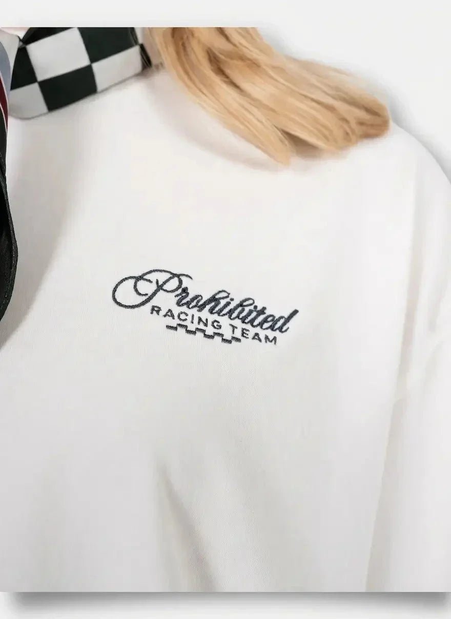 Prohibited Oldtimer Race Offwhite T-Shirt - view 3
